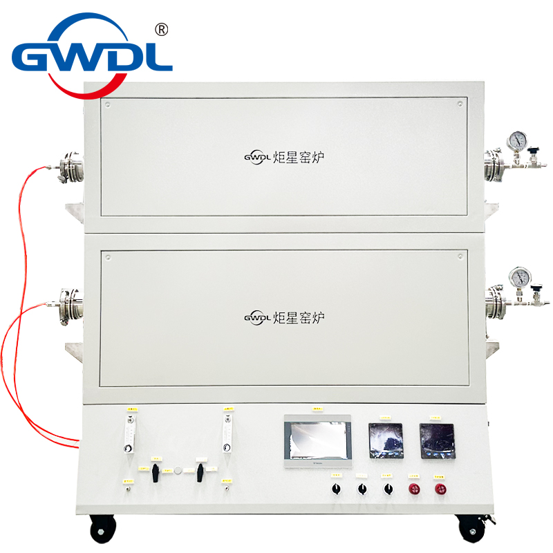 雙氣爐雙管擴散爐，雙爐管管式爐